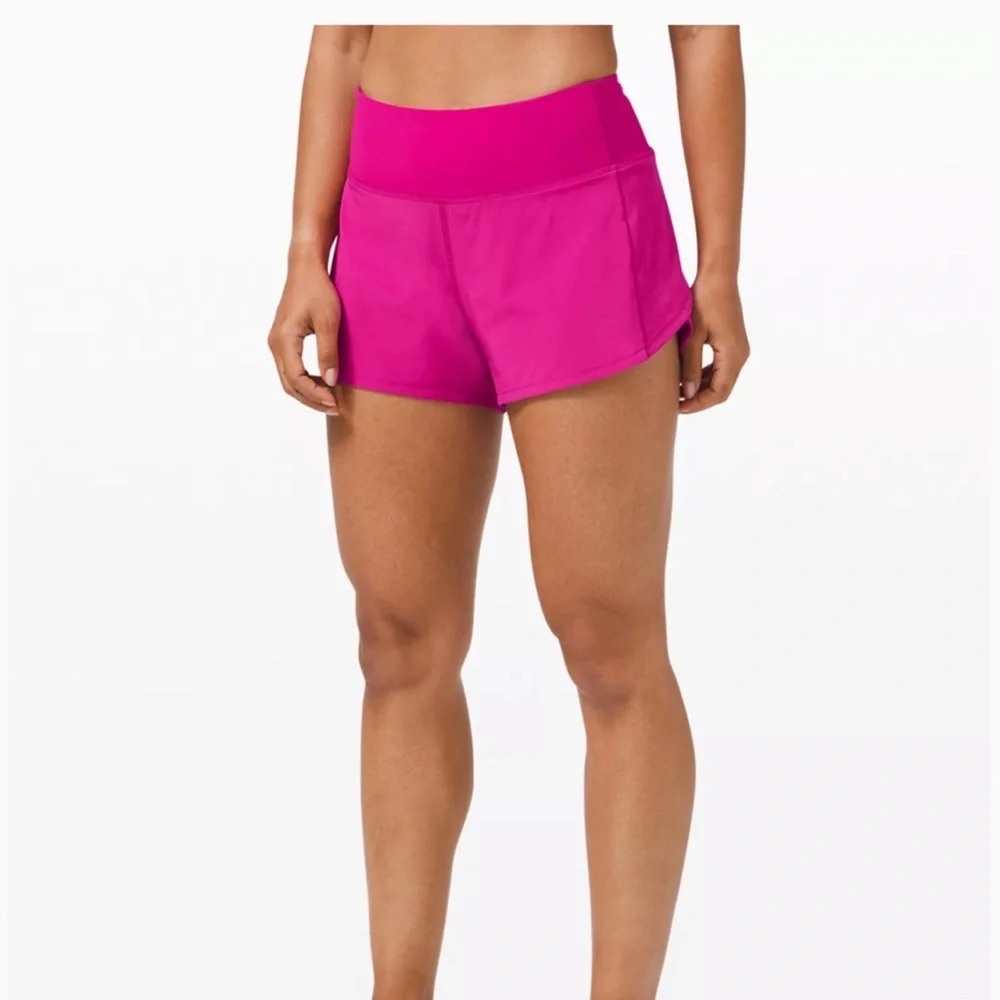 Lululemon Speed-up Mid-Rise Lined 4” - size 2